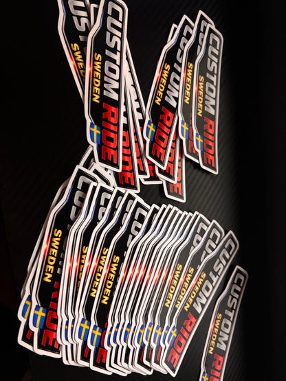 CustomRideSweden sticker